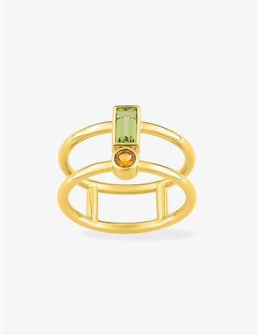 Bague or jaune 750 ‰...