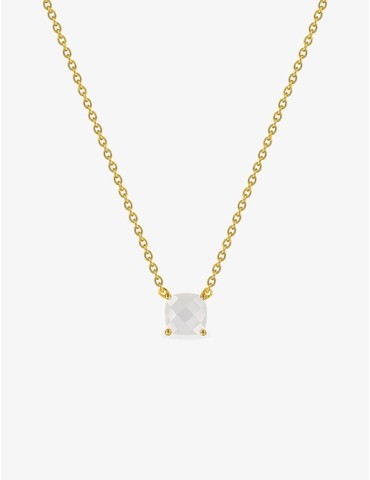 Collier or jaune 750 ‰ et...
