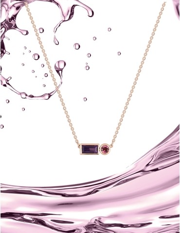 Collier or jaune 750 ‰...