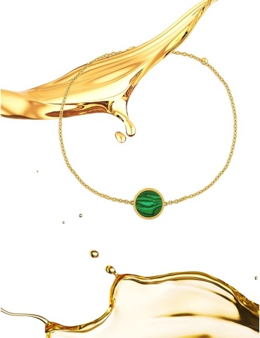 Bracelet or jaune 750 ‰...
