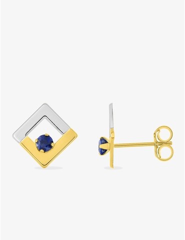 Boucles d'oreilles or jaune...
