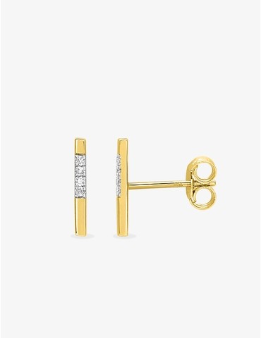 Boucles d'oreilles clous or...
