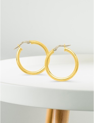 Boucles d'oreilles créoles...