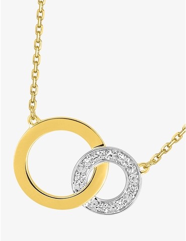Collier fantaisie bicolore...