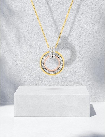 Collier fantaisie 3 ors 750...