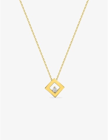 Collier or bicolore 750 ‰...