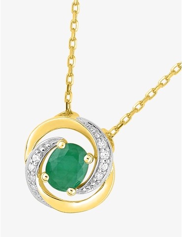 Collier or jaune 750 ‰...
