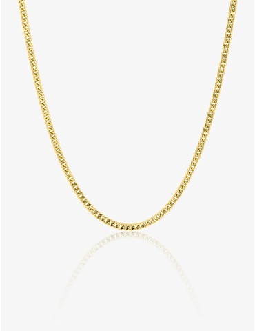 Chaine gourmette diamantée...
