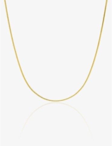 Chaine serpentine or jaune...