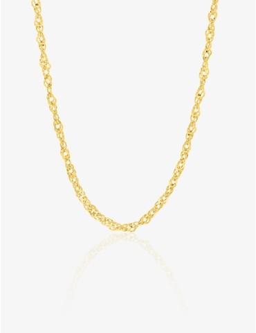Chaine Singapour or jaune...