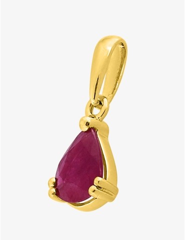 Pendentif or jaune 750 ‰ et...