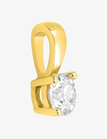 Pendentif or jaune 750 ‰ et...
