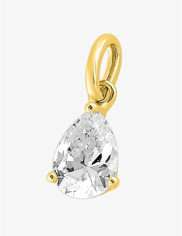 Pendentif or jaune 750 ‰ et...