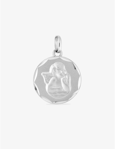 Pendentif médaille ange or...