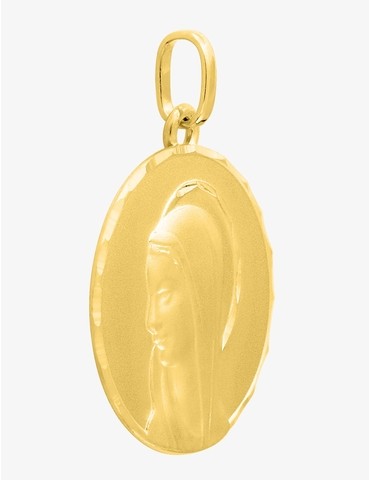 Pendentif vierge or jaune...