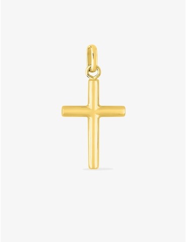 Pendentif croix or jaune...