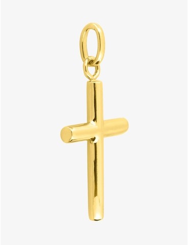 Pendentif croix or jaune...
