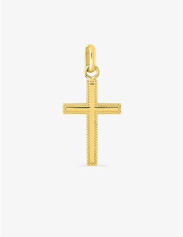 Pendentif croix ajourée or...