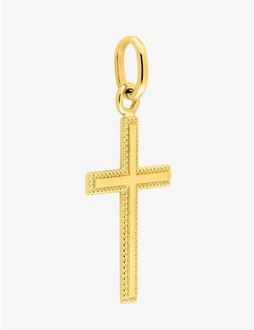 Pendentif croix ajourée or...