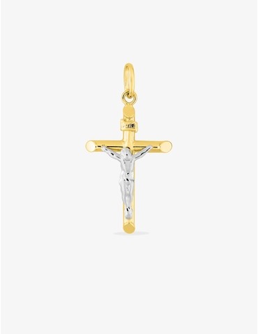 Pendentif croix et christ...