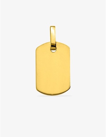 Pendentif plaque GI or...