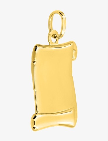 Pendentif parchemin or...