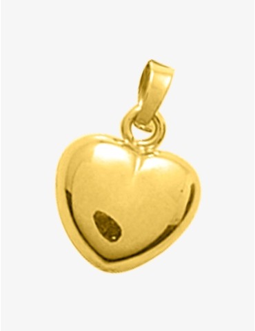 Pendentif cœur bombé or...