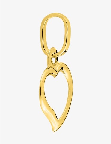 Pendentif cœur évidé or...