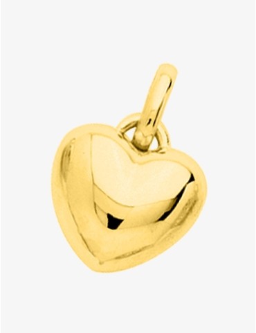 Pendentif motif cœur bombé...