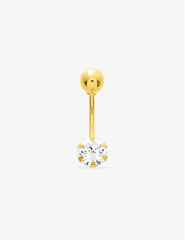 Piercing de nombril or...