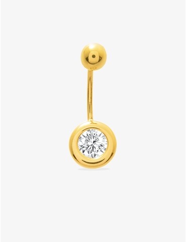 Piercing de nombril or...