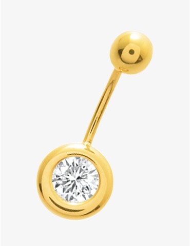 Piercing de nombril or...