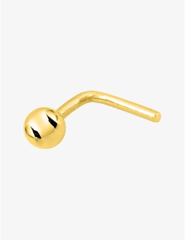 Piercing de nez boule en or...