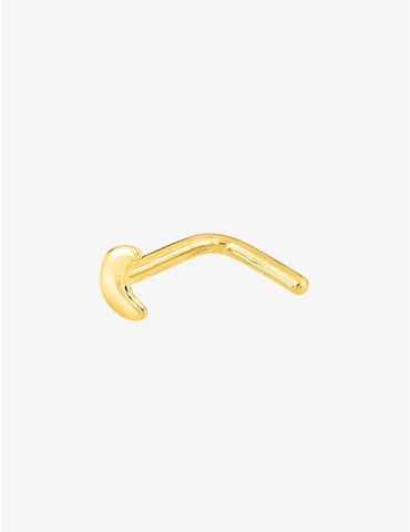 Piercing de nez lune en or...