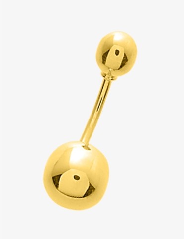 Piercing de nombril boule...
