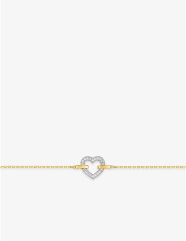 Bracelet or jaune 750 ‰...