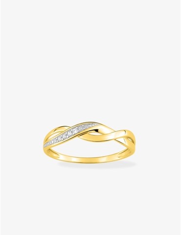Bague or jaune 750 ‰,...