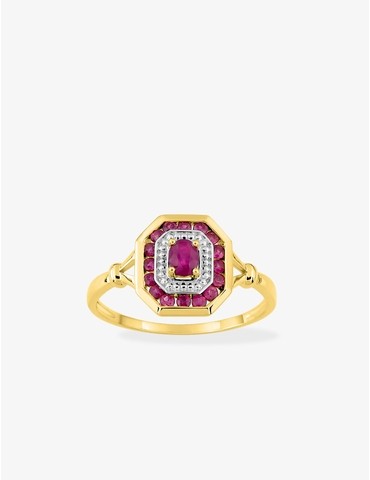 Bague or jaune 750 ‰,...
