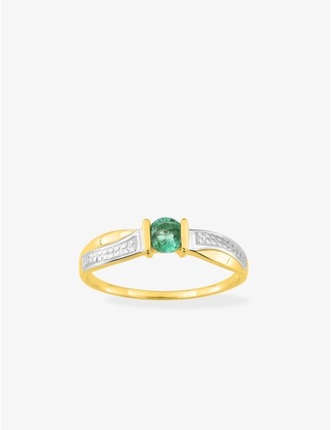 Bague or jaune 750 ‰,...