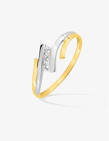Bague trilogie or jaune 750...