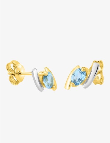 Boucles d'oreilles clous or...
