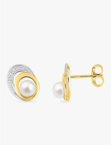 Boucles d'oreilles clous or...