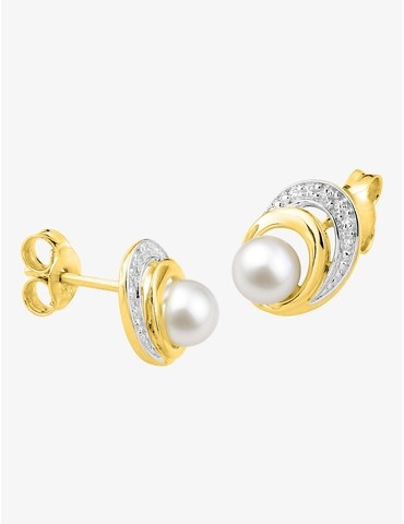 Boucles d'oreilles clous or...