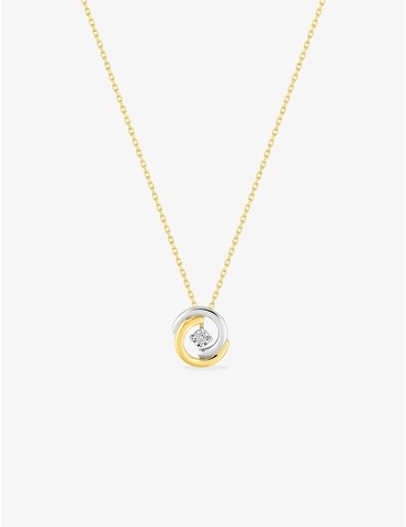 Collier fantaisie bicolore...