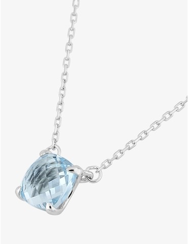 Collier or blanc 375 ‰ et...