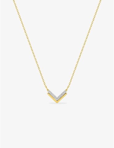Collier or jaune 375 ‰,...