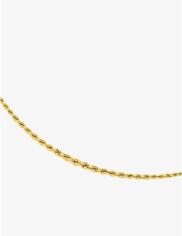 Collier corde or jaune 375...