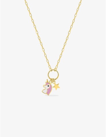 Collier enfant or jaune 375...
