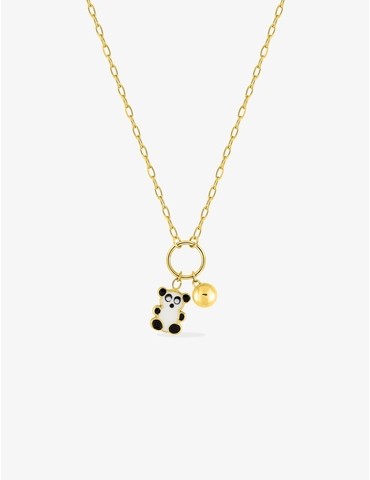 Collier enfant or jaune 375...