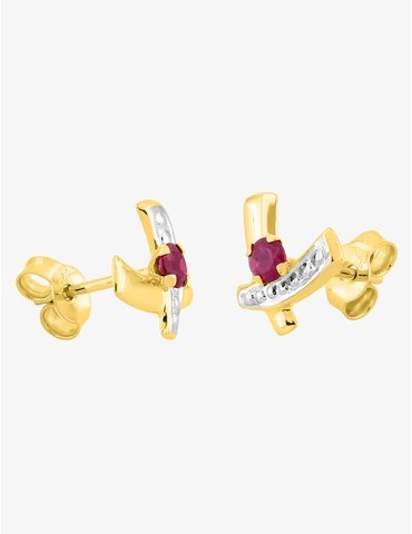 Boucles d'oreilles croix...
